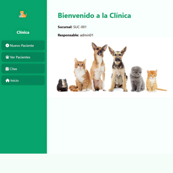 Sistema de Gestión Clínica Veterinaria - Imagen 2